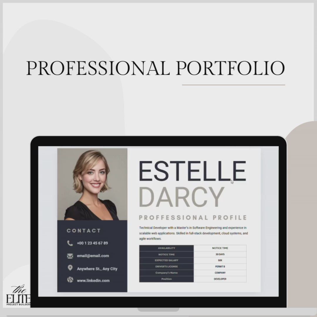 Career Toolkit | Template 07