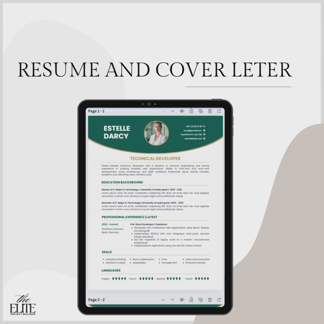 Career Toolkit | Template 04