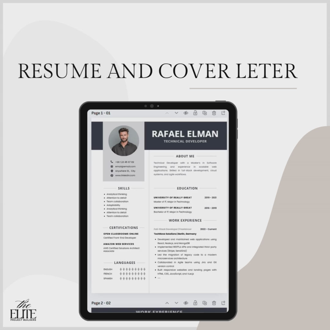 Career Toolkit | Template 17