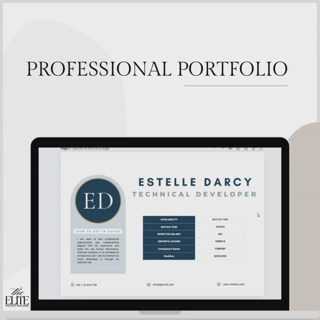 Resume Toolkit | Template 05