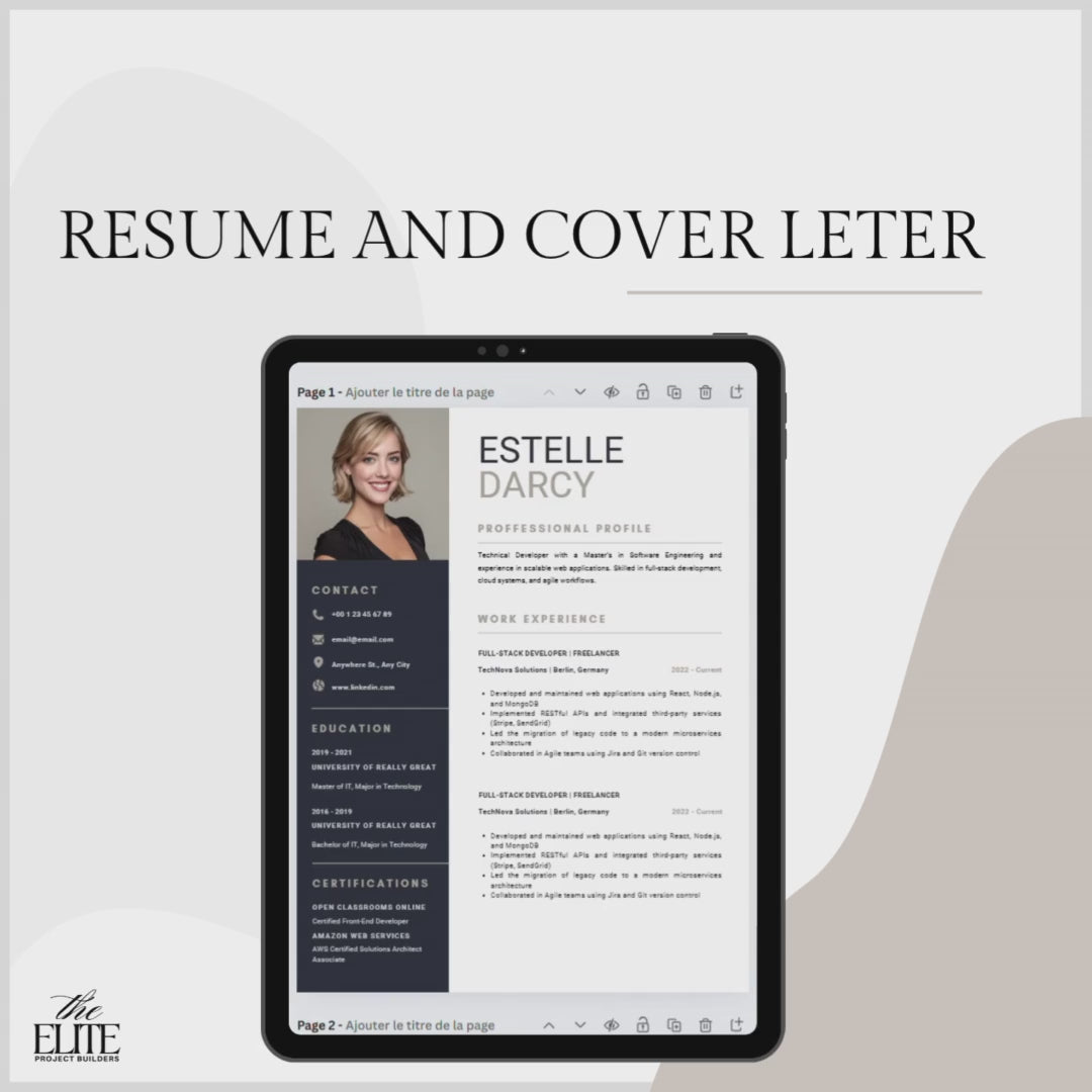 Career Toolkit | Template 07