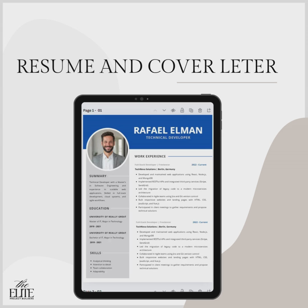 Career Toolkit | Template 19