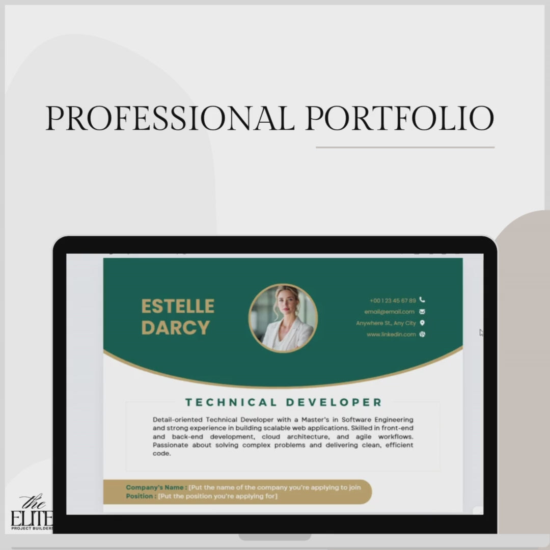 Career Toolkit | Template 04