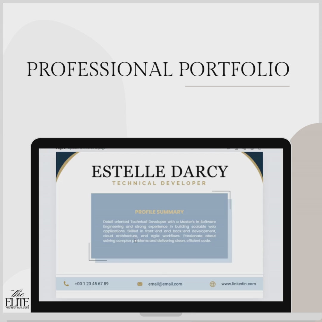 Resume Toolkit | Template 11