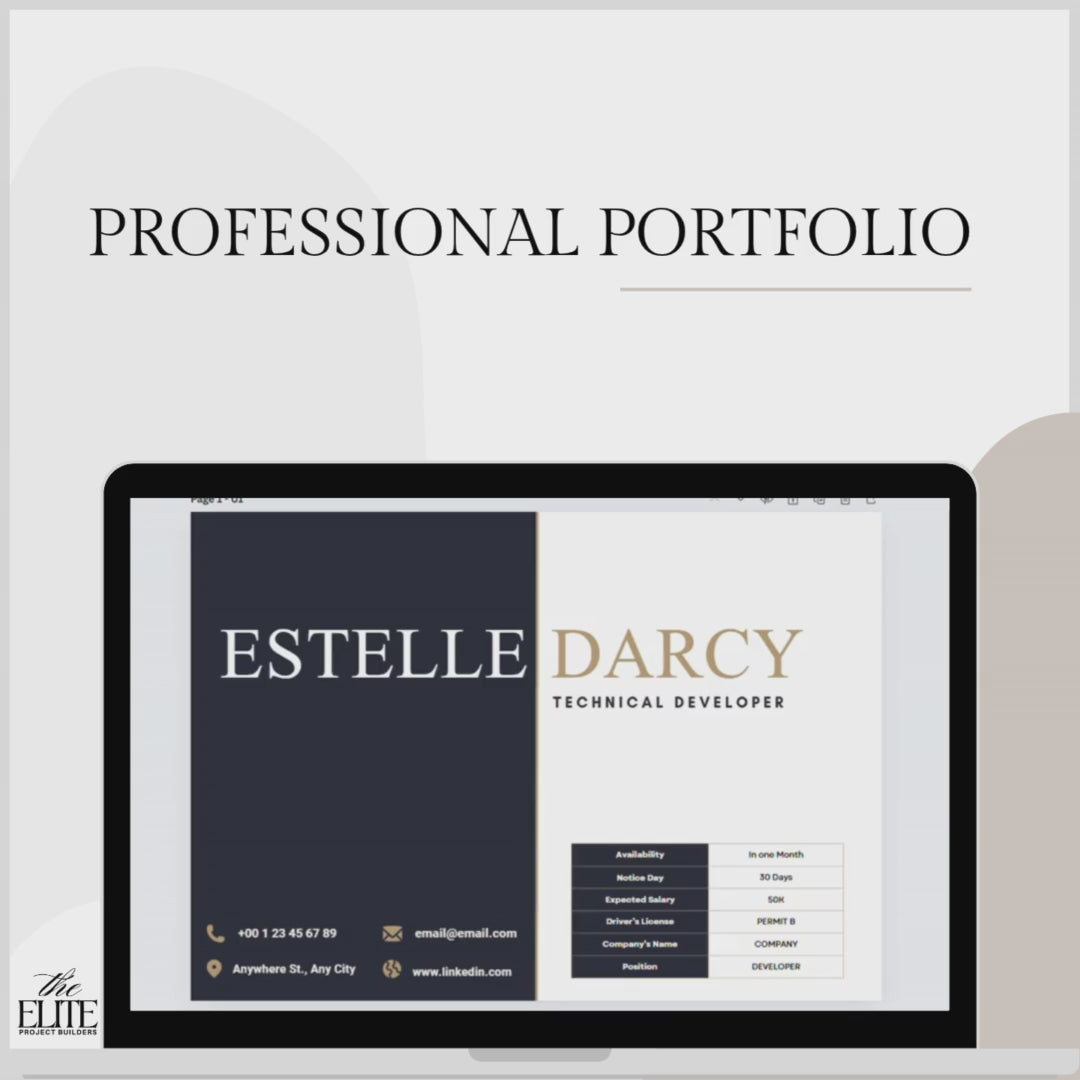 Resume Toolkit | Template 12