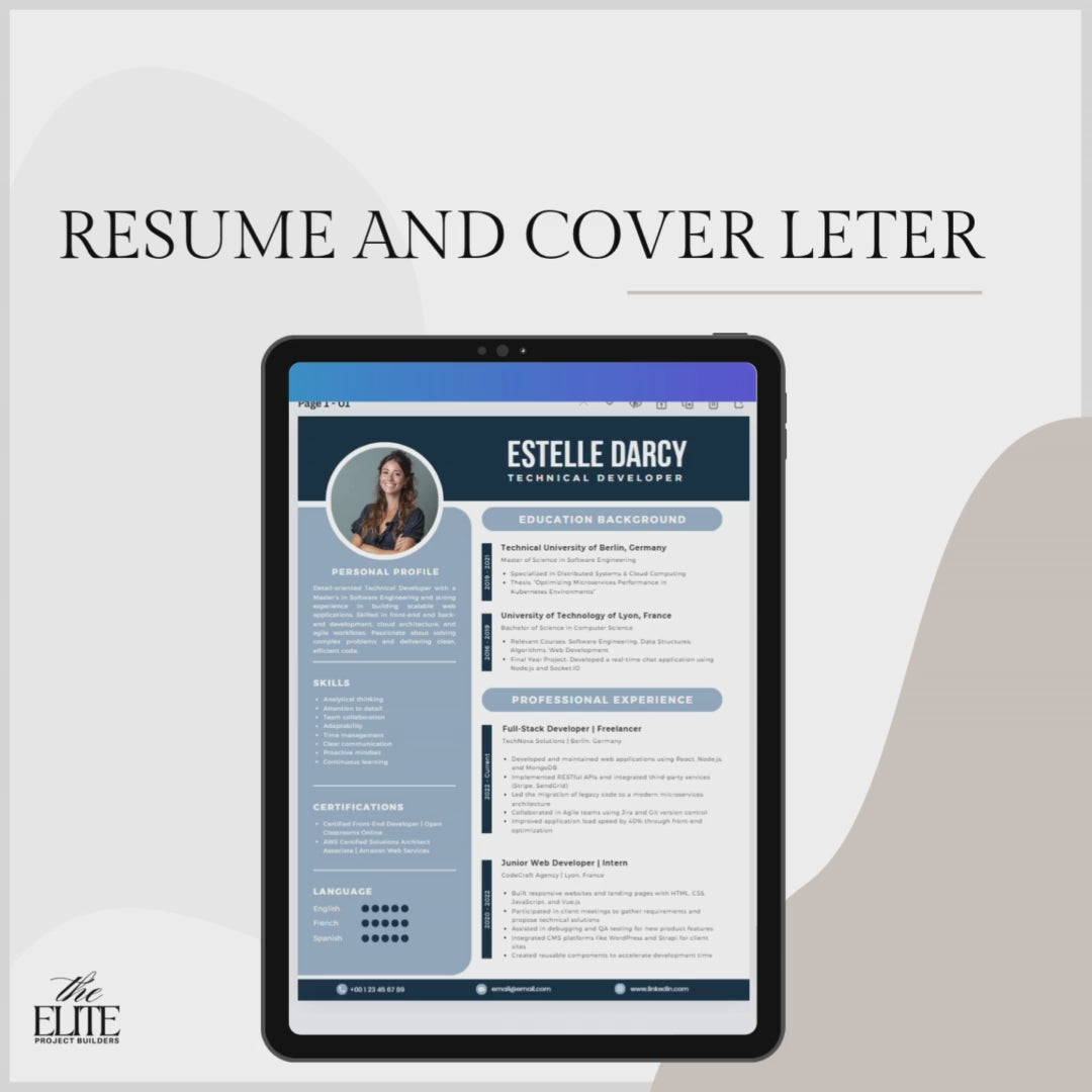 Career Toolkit | Template 01