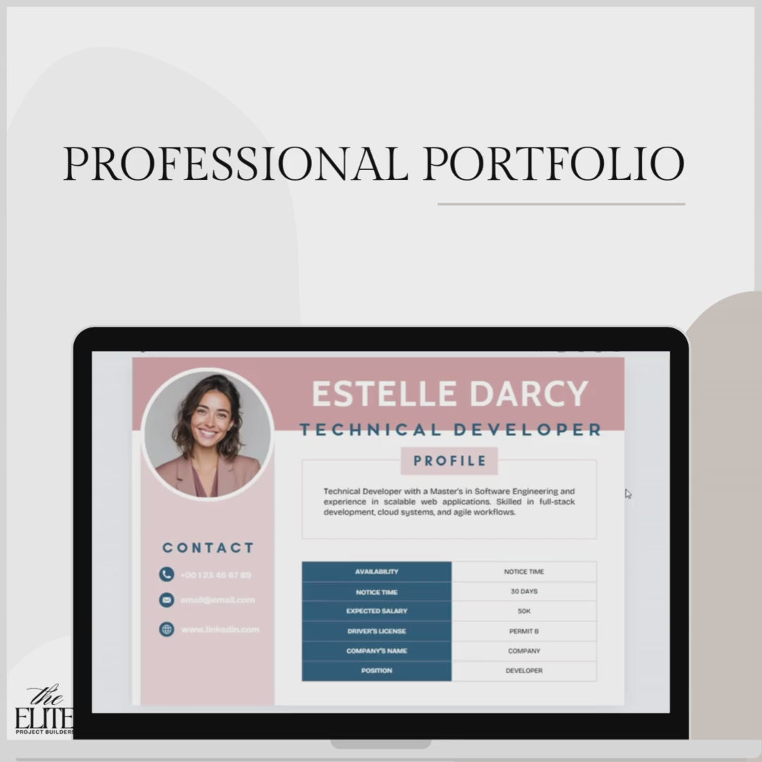 Career Toolkit | Template 06