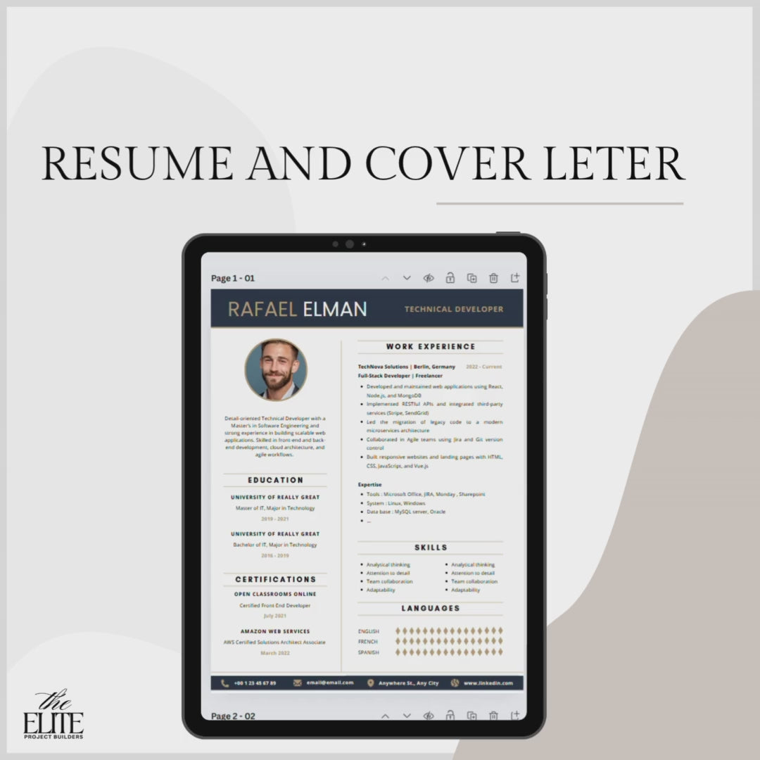 Career Toolkit | Template 18