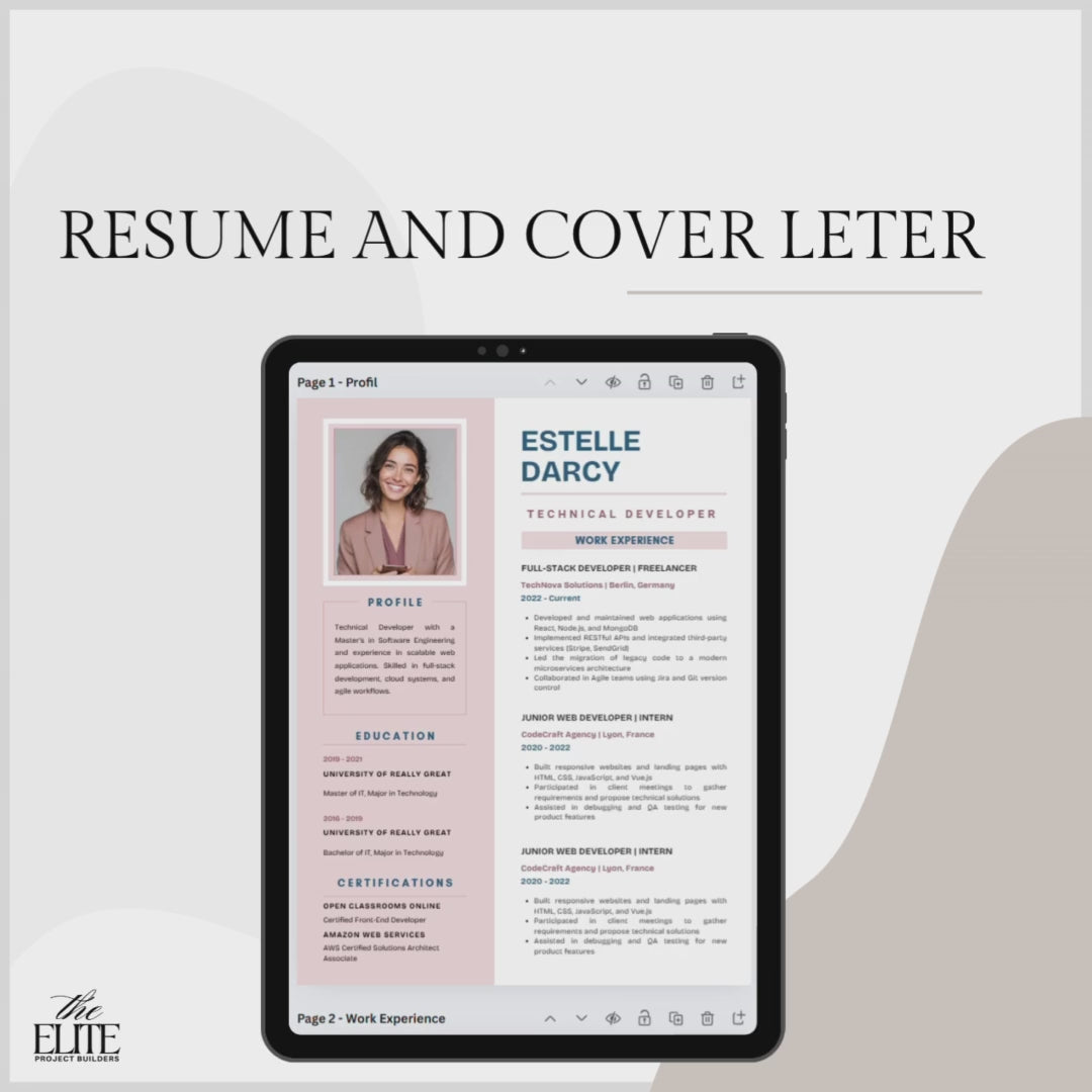 Career Toolkit | Template 06