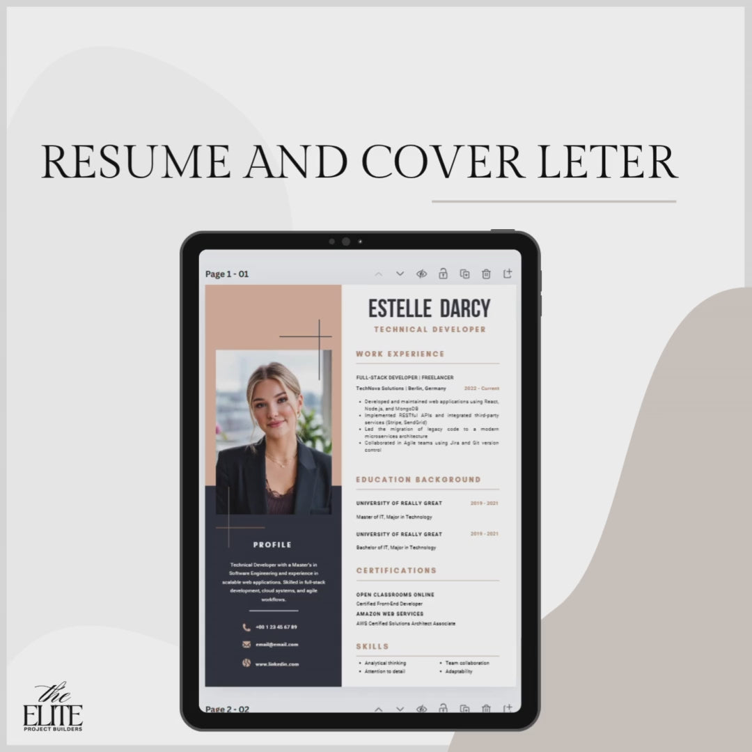 Career Toolkit | Template 08