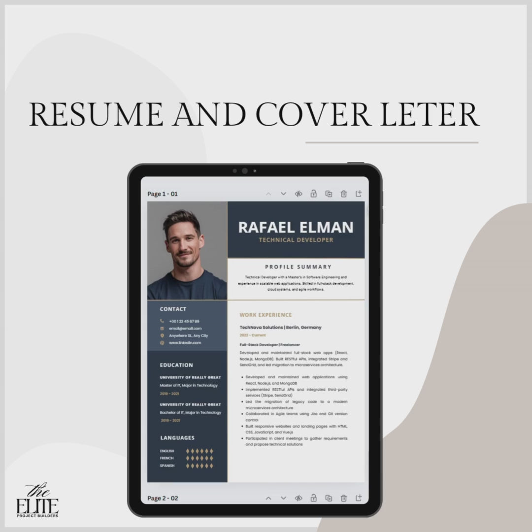 Career Toolkit | Template 20